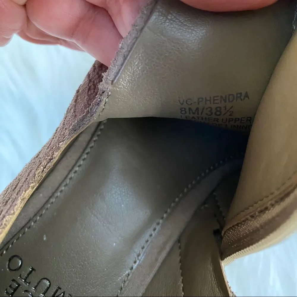 NEW Vince Camuto Phendra embossed booties 8.5